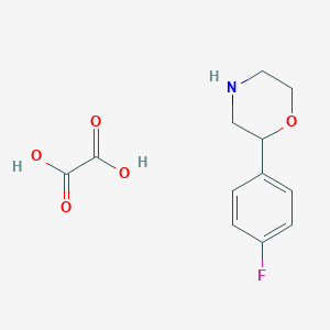 2-(4-Fluorophenyl)morpholine Oxalate图片