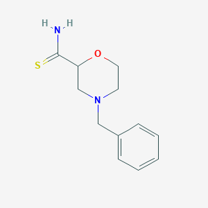 4-Benzylmorpholine-2-carbothioamide图片