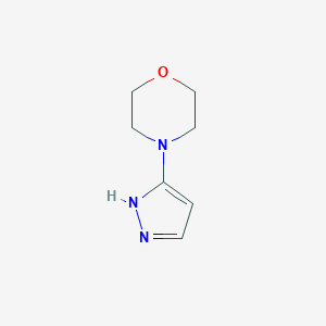4-(1H-pyrazol-5-yl)morpholine图片