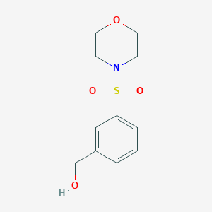 [3-(Morpholine-4-sulfonyl)phenyl]methanol图片