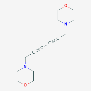 4-[6-(Morpholin-4-yl)hexa-2,4-diyn-1-yl]morpholine图片