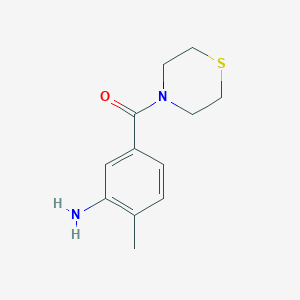 2-Methyl-5-(thiomorpholine-4-carbonyl)aniline图片