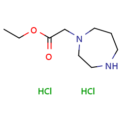 ethyl2-(1,4-diazepan-1-yl)acetatedihydrochloride图片