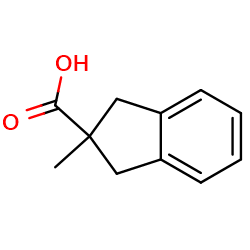 2-methyl-2,3-dihydro-1H-indene-2-carboxylicacid图片