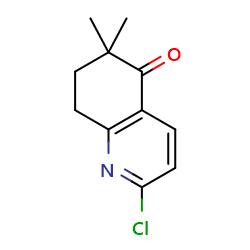 2-chloro-6,6-dimethyl-5,6,7,8-tetrahydroquinolin-5-one图片