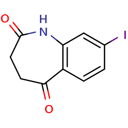 8-iodo-2,3,4,5-tetrahydro-1H-1-benzazepine-2,5-dione图片