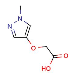 2-((1-Methyl-1H-pyrazol-4-yl)oxy)aceticacid图片
