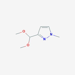3-Dimethoxymethyl-1-methyl-1H-pyrazole图片