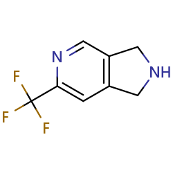 6-(trifluoromethyl)-1H,2H,3H-pyrrolo[3,4-c]pyridine图片