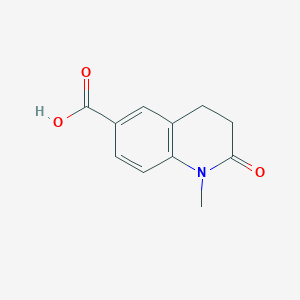 1-methyl-2-oxo-1,2,3,4-tetrahydroquinoline-6-carboxylicacid图片