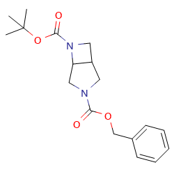 3-benzyl6-tert-butyl3,6-diazabicyclo[3,2,0]heptane-3,6-dicarboxylate图片
