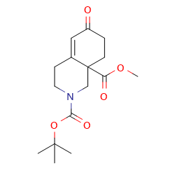 2-tert-butyl8a-methyl6-oxo-1,2,3,4,6,7,8,8a-octahydroisoquinoline-2,8a-dicarboxylate图片