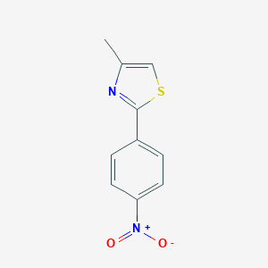 4-Methyl-2-(4-nitrophenyl)-1,3-thiazole图片