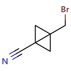 3-(bromomethyl)bicyclo[1,1,0]butane-1-carbonitrile图片