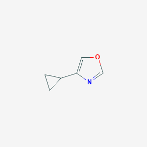 4-cyclopropyl-1,3-oxazole图片