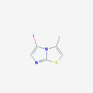 5-Iodo-3-methylimidazo[2,1-b][1,3]thiazole图片