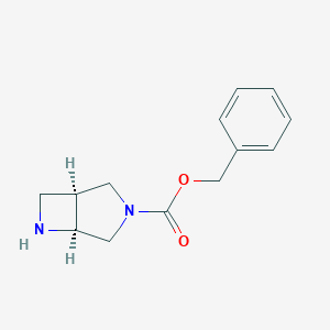 benzyl(1S,5S)-3,6-diazabicyclo[3,2,0]heptane-3-carboxylate图片