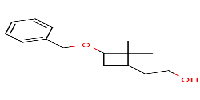 2-(3-benzyloxy-2,2-dimethyl-cyclobutyl)ethanol图片