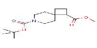 7-tert-butyl1-methyl7-azaspiro[3,5]nonane-1,7-dicarboxylate图片