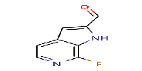 7-fluoro-1H-pyrrolo[2,3-c]pyridine-2-carbaldehyde图片