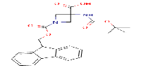 3-{[(tert-butoxy)carbonyl]amino}-1-{[(9H-fluoren-9-yl)methoxy]carbonyl}azetidine-3-carboxylicacid图片