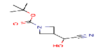 tert-butyl3-[cyano(hydroxy)methyl]azetidine-1-carboxylate图片