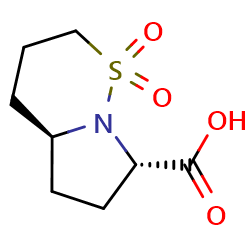 (4as,7s)-hexahydro-2h-pyrrolo[1,2-b][1,2]thiazine-7-carboxylicacid1,1-dioxide图片