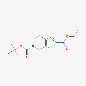 6-tert-Butyl 2-ethyl 4,5-dihydrothieno[2,3-c]pyridine-2,6(7H)-dicarboxylate图片