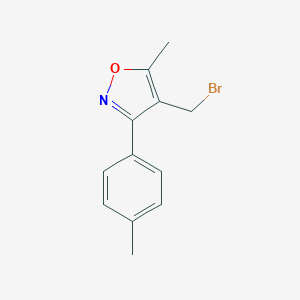 4-(Bromomethyl)-5-methyl-3-p-tolylisoxazole图片