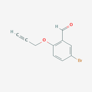 5-Bromo-2-(prop-2-yn-1-yloxy)benzaldehyde图片