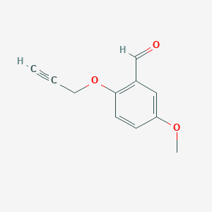 5-methoxy-2-(prop-2-yn-1-yloxy)benzaldehyde图片
