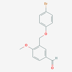 3-(4-Bromophenoxymethyl)-4-methoxybenzaldehyde图片