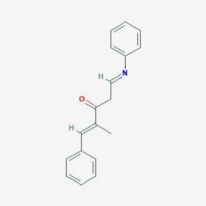 2-Methyl-1-phenyl-5-(phenylimino)pent-1-en-3-one图片