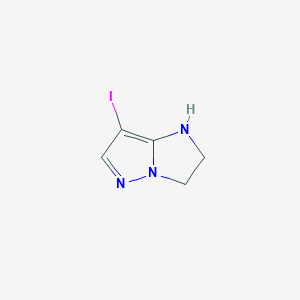 7-Iodo-1H,2H,3H-pyrazolo[1,5-a]imidazole图片
