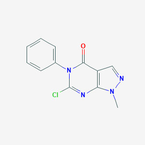 6-Chloro-1-Methyl-5-Phenyl-1h,4h,5h-Pyrazolo[3,4-D]Pyrimidin-4-One图片