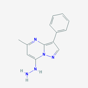 7-Hydrazinyl-5-methyl-3-phenylpyrazolo[1,5-a]pyrimidine图片