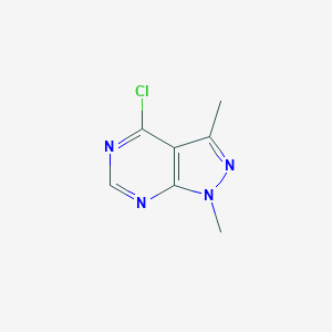 4-Chloro-1,3-dimethyl-1H-pyrazolo[3,4-D]pyrimidine图片