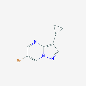 6-Bromo-3-Cyclopropylpyrazolo[1,5-A]Pyrimidine图片