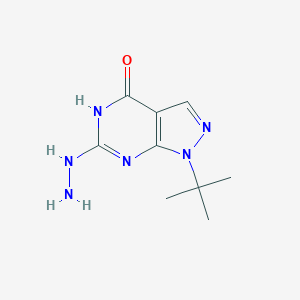 1-tert-butyl-6-hydrazinyl-1H,4H,5H-pyrazolo[3,4-d]pyrimidin-4-one图片