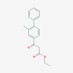 Ethyl(3-methyl-4-phenylbenzoyl)acetate图片