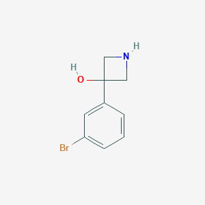 3-(3-bromophenyl)azetidin-3-ol图片