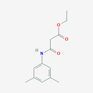 Ethyl 2-[(3,5-dimethylphenyl)carbamoyl]acetate图片