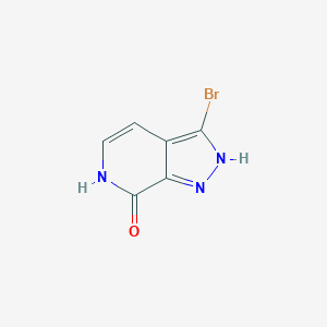 3-Bromo-1,6-dihydro-7H-pyrazolo[3,4-c]pyridin-7-one图片