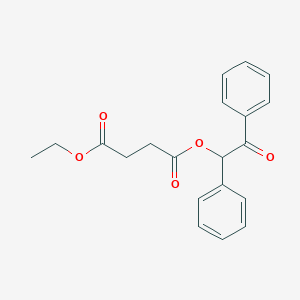 1-Ethyl 4-(2-oxo-1,2-diphenylethyl)succinate图片