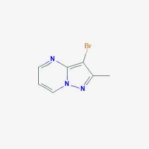 3-Bromo-2-methylpyrazolo[1,5-a]pyrimidine图片