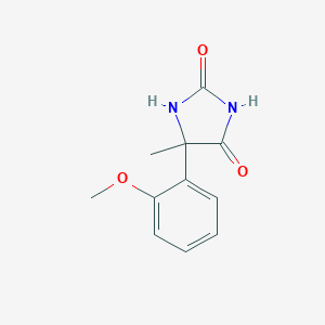 5-(2-methoxyphenyl)-5-methylimidazolidine-2,4-dione图片
