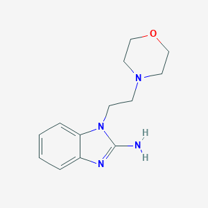 1-(2-Morpholin-4-yl-ethyl)-1H-benzoimidazol-2-ylamine图片