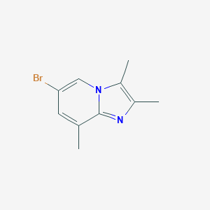 6-Bromo-2,3,8-trimethylimidazo[1,2-a]pyridine图片
