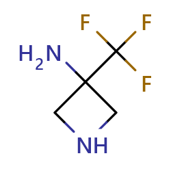 3-(trifluoromethyl)azetidin-3-amine图片