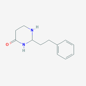 2-(2-phenylethyl)-3,4-dihydropyrimidin-4-one图片
